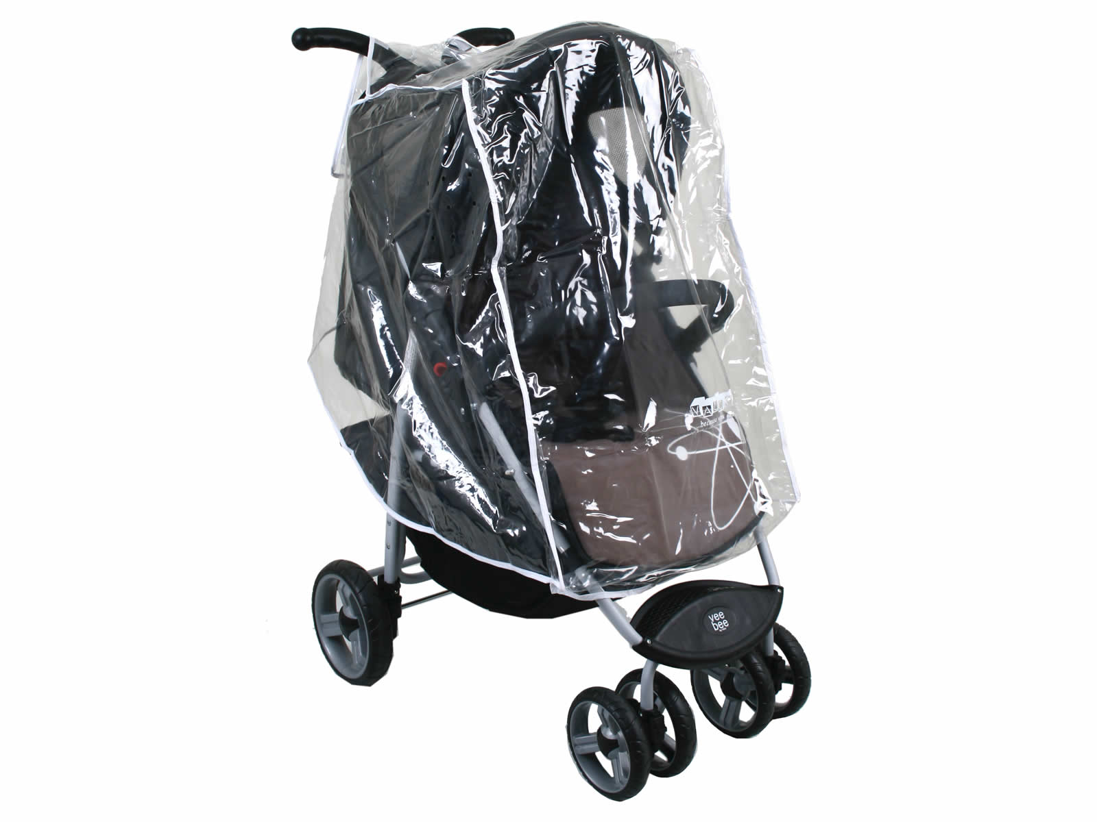 Baby Stroller Rain Cover Pushchair Weather Hoods Storage Bag Included Universal 